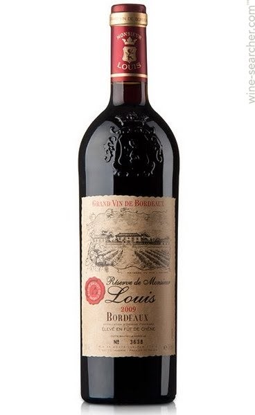 RESERVE DE MONSIEUR LOUIS BORDEAUX