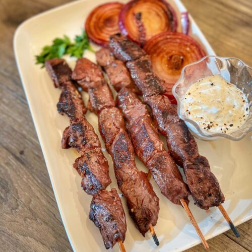 BROCHETTE DE BOEUF
