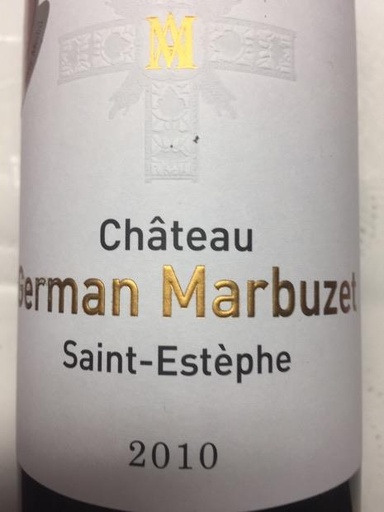 [3012911] CHATEAU MARBUZET 2011